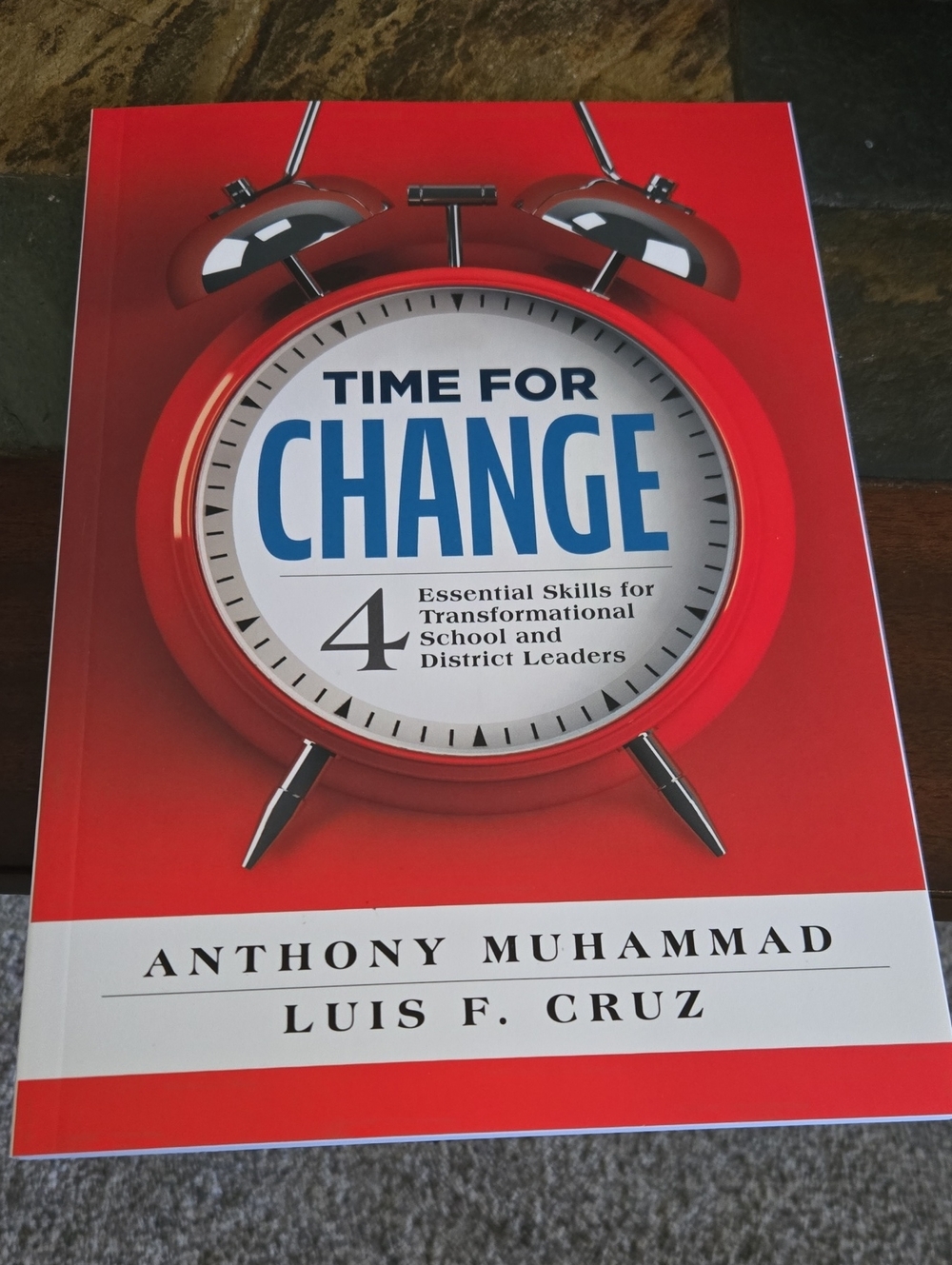 NEW Time for Change by Anthony Muhammad & Luis F. Cruz - Red